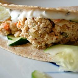 Tahini Miso Tofu Sandwich Filling