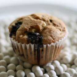 Blueberry Cottage Cheese Muffins