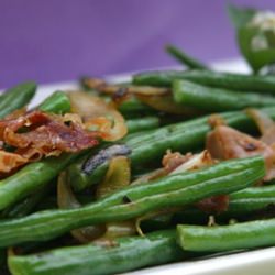 Haricots Verts with Prosciutto