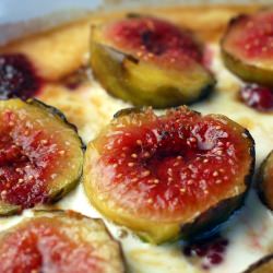 Raspberry & Fig Gratin