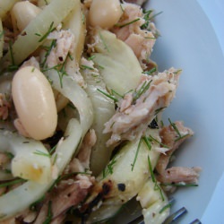 Grilled Salmon and Fennel Salad