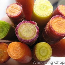 Tri-Colored Roasted Carrots