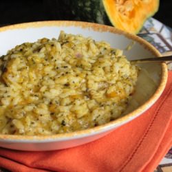 Risotto Zucca,  Ortica e Passito