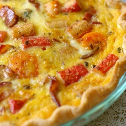 Seafood Quiche