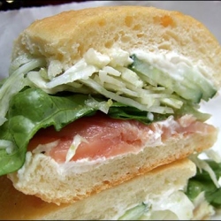 Smoked Salmon Sandwich