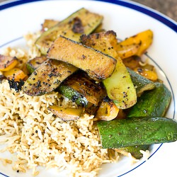 Bangla-Flavored Fried Zucchini