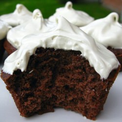 Organic Chocolate Cream Cupcakes