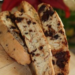 Chocolate-Almond Biscotti