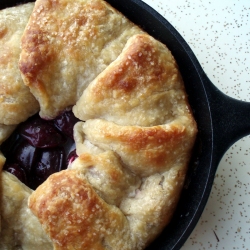 Brandied Plum Galette