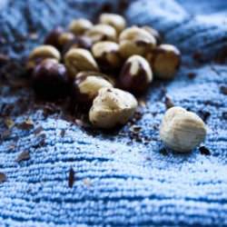 Skinning Toasted Hazelnuts