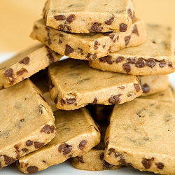 Espresso Chocolate Chip Shortbread