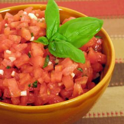 Fresh Tomato Bruschetta