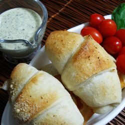 Tomato and Mozzarella Rolls