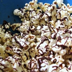 Peanut Butter Chocolate Popcorn