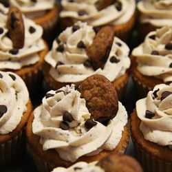 Chocolate Chip Cookie Dough Cupcake