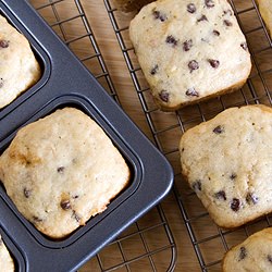 Square Chocolate Chip Banana Bread