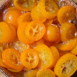 Slow-Cooked Candied Kumquats