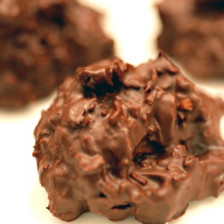 Orange Chocolate Coconut Clusters