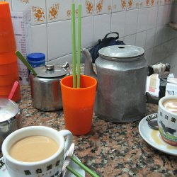 Tea to Sanitize Utensils-Hong Kong