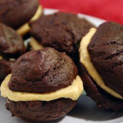 Mini Pumpkin Whoopie Pies