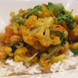 Curried Cauliflower