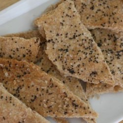 Cumin Garlic Crackers