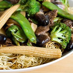 Stir-Fried Beef Noodles