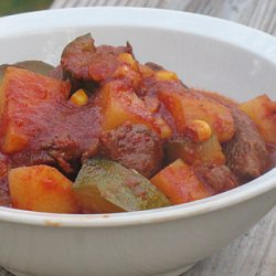 Mole de Olla (Beef Stew in a Pot)