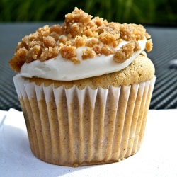 Apple Crumb Cupcake