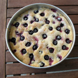 Rustic Grape Cake