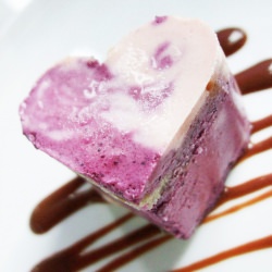 Blueberry Bavarois