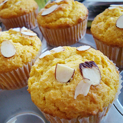 Mango Almond Cakes