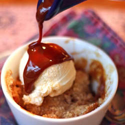 Cajeta Apple Crisp