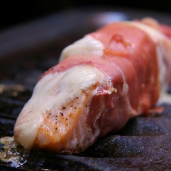 Prosciutto Salmon with Pasta