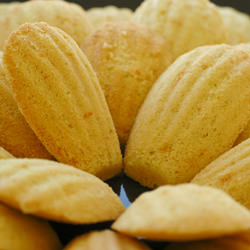 Orange Cardamon Madeleines