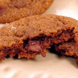 Chewy Chocolate Gingerbread Cookies