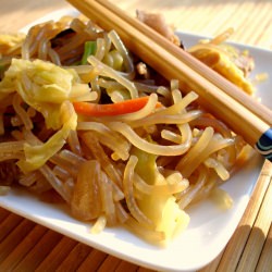 Korean Stir Fry Glass Noodles