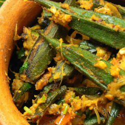 Stuffed Bhindi Masala