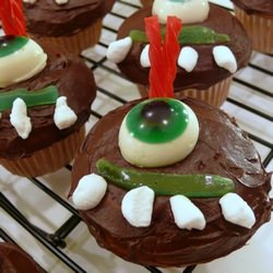 Googly Eye Cupcakes