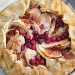 Apple Cranberry Galette