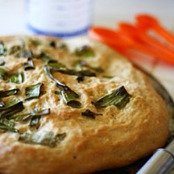 Spring Onion Focaccia