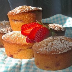 Strawberry and Vanilla Friands