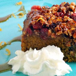 Pumpkin Up-Side Down Coffee Cake