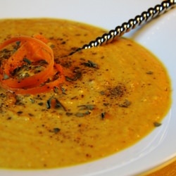 Acorn Squash and Carrot Soup