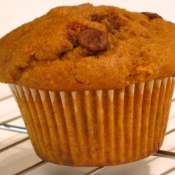 Gluten Free Pumpkin Chocolate Muffin