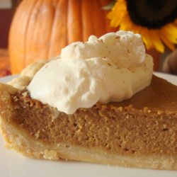 Pumpkin Butterscotch Pie