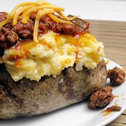 Chili-Topped Twice-Baked Potatoes