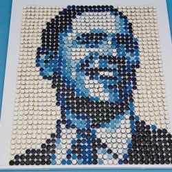 Made from 1240 Cupcakes