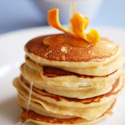 Orange Ricotta Hotcakes