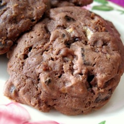 Chocolate Malt Ball Cookies, My Way